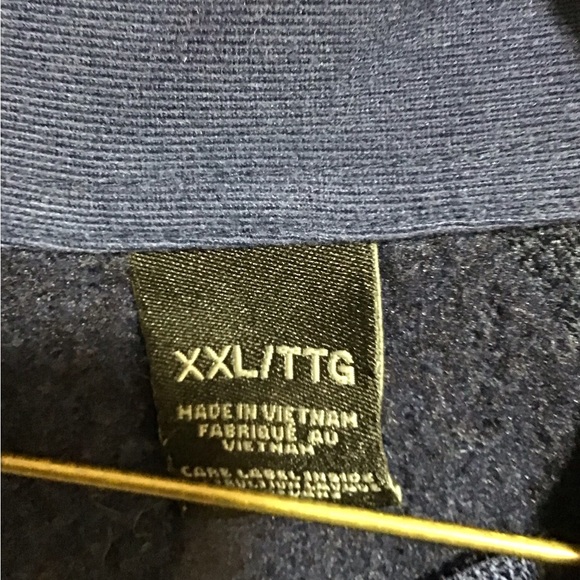 Stunning Marmot Sweatshirt Jacket in Blue Sz XXL - Picture 6 of 6